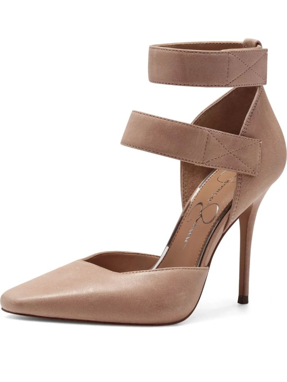 JESSICA SIMPSON Cassiya Natural Heel Size 8.5 M